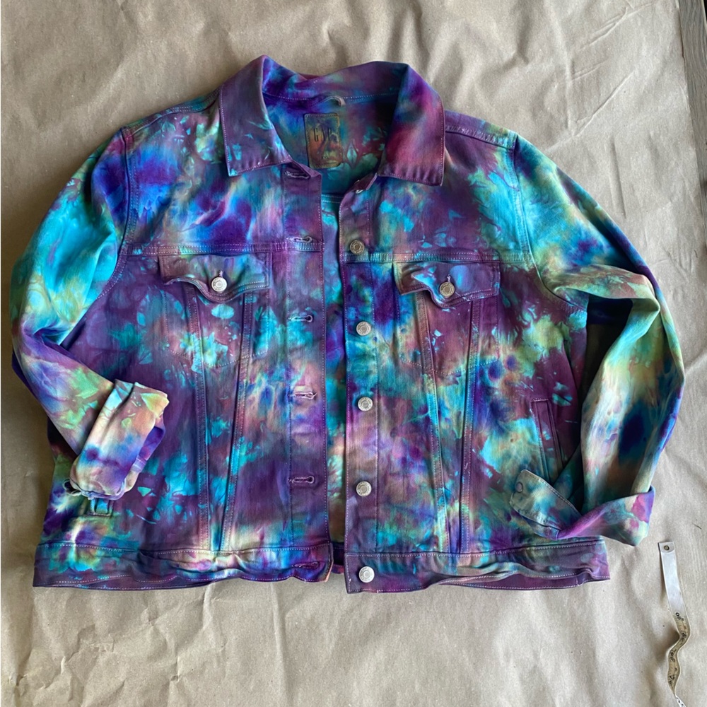 Dyed vintage gap jean jacket